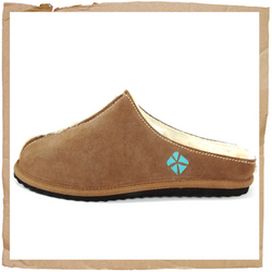 Animal Snug Slippers Taupe