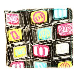 animal Sunrise Wallet - Black