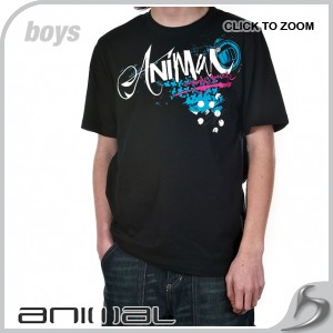 Animal T-Shirt - Animal Chargin T-Shirt - Black