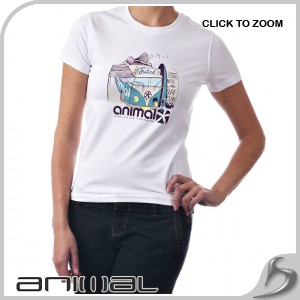 Animal T-Shirts - Animal Aberdeen T-Shirt - White