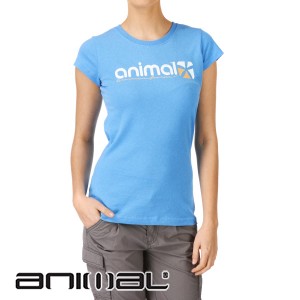 Animal T-Shirts - Animal Africas T-Shirt - Azure