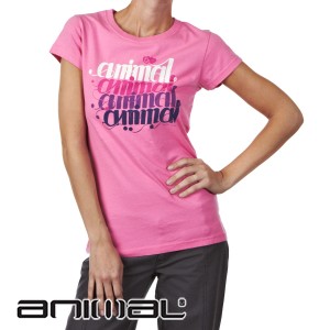 Animal T-Shirts - Animal Alberta T-Shirt - Pink