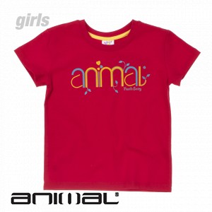 Animal T-Shirts - Animal Alea T-Shirt - Patrol Red