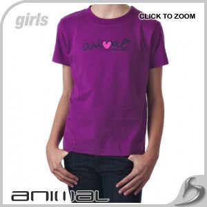 T-Shirts - Animal Alimia Girls T-Shirt -