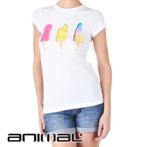 Animal T-Shirts - Animal Alleutian T-Shirt - White