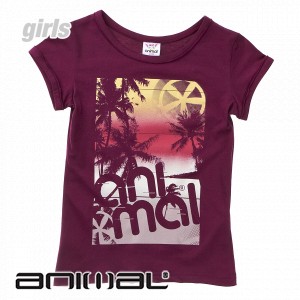 Animal T-Shirts - Animal Alpinolo T-Shirt - Pink
