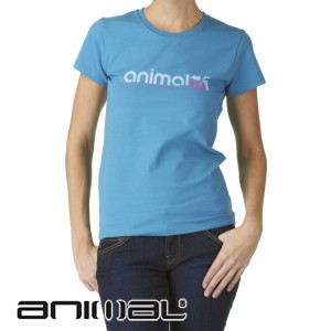 Animal T-Shirts - Animal Anhinga T-Shirt - Blue