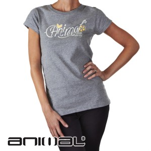 Animal T-Shirts - Animal Ashurst T-Shirt - Grey