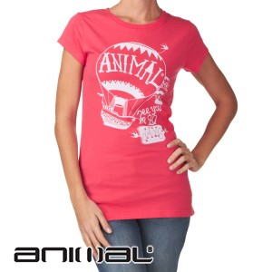 Animal T-Shirts - Animal Ashy T-Shirt - Rouge