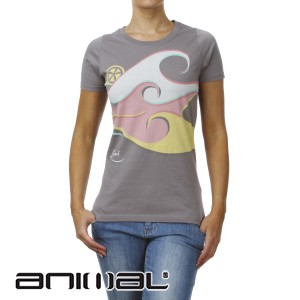 Animal T-Shirts - Animal Auklet T-Shirt - Steel