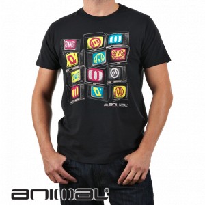 Animal T-Shirts - Animal Bakkie T-Shirt - Black