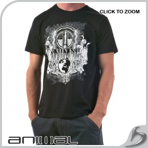 Animal T-Shirts - Animal Baxter T-Shirt - Black