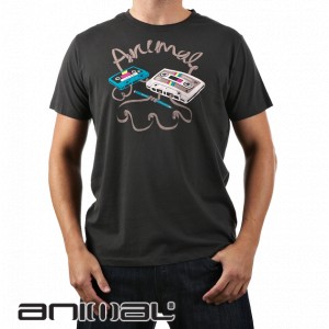 Animal T-Shirts - Animal Bez T-Shirt - Raven