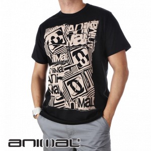 Animal T-Shirts - Animal Bigspin T-Shirt - Black