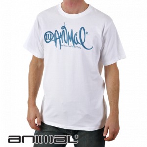 Animal T-Shirts - Animal Blipp T-Shirt - White