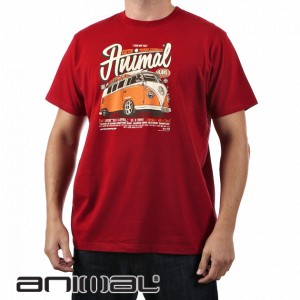 T-Shirts - Animal Bonzer T-Shirt - Chilli