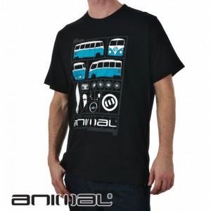 T-Shirts - Animal Boysen T-Shirt - Black