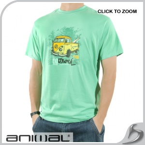 Animal T-Shirts - Animal Budd T-Shirt - Bean Green