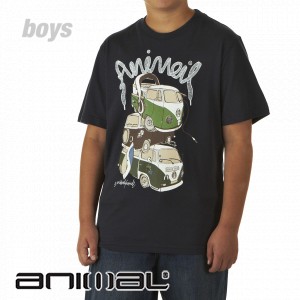 Animal T-Shirts - Animal Clack T-Shirt - Ink Navy