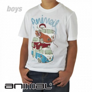Animal T-Shirts - Animal Clack T-Shirt - White