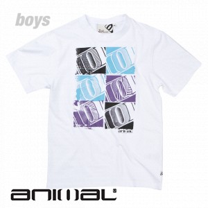 Animal T-Shirts - Animal Cly T-Shirt - White