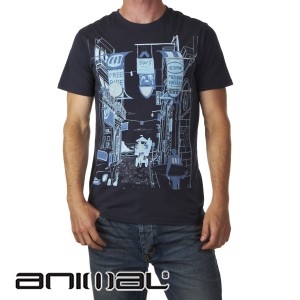 Animal T-Shirts - Animal Culvey T-Shirt - Ink Navy