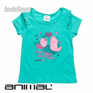 Animal T-Shirts - Animal Dollied Girls T-Shirt -