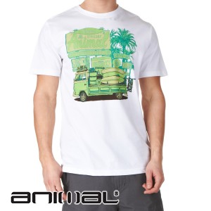 Animal T-Shirts - Animal Hadley T-Shirt - White