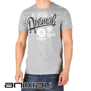 Animal T-Shirts - Animal Hamill T-Shirt - Grey
