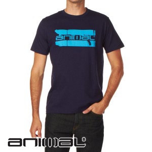 Animal T-Shirts - Animal Hoffman T-Shirt - Peacoat