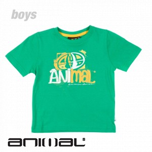 Animal T-Shirts - Animal Hook T-Shirt - Deep Mint