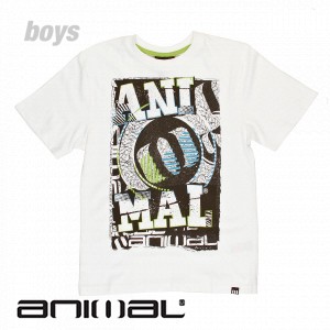 Animal T-Shirts - Animal Hotshot T-Shirt - White