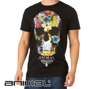 Animal T-Shirts - Animal Huff T-Shirt - Black