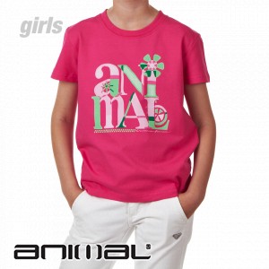 Animal T-Shirts - Animal Kanyu Girls T-Shirt -