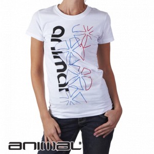 Animal T-Shirts - Animal Kappy T-Shirt - White