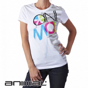 Animal T-Shirts - Animal Kuhli T-Shirt - White