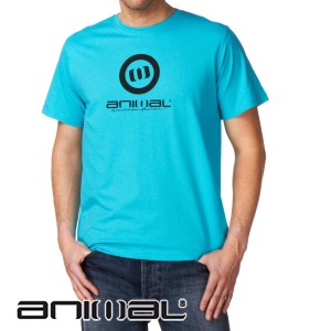Animal T-Shirts - Animal Largs T-Shirt - Peacock
