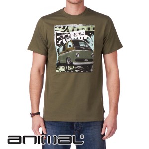 Animal T-Shirts - Animal Laxey T-Shirt - Clover