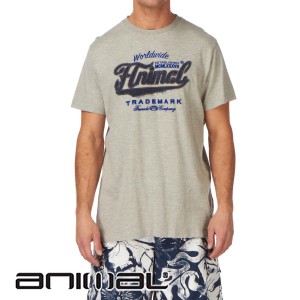 Animal T-Shirts - Animal Lilliput T-Shirt - Grey
