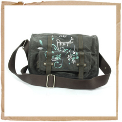 Animal Traminer Messenger Bag Smoked Grey