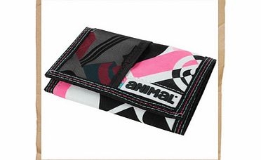Animal Trip Wallet Black/Pink