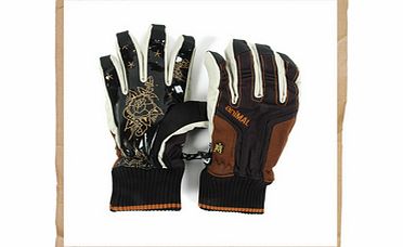 Animal Wilson Ski Gloves  Black