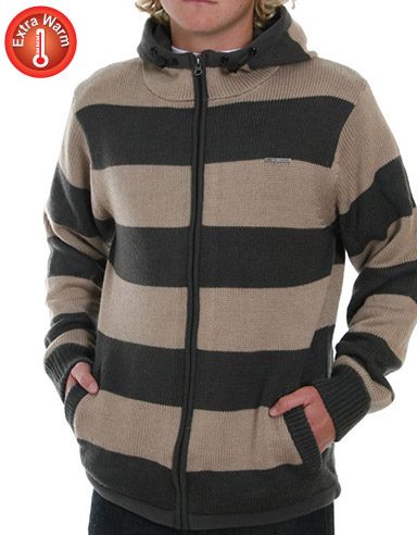 Animal Wingham Fleece lined zip knit