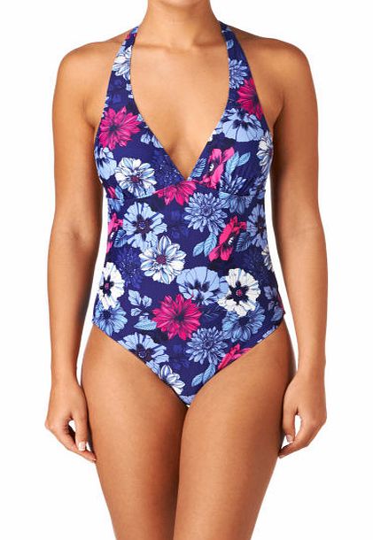 Animal Womens Animal Irissa Swimsuit - Twilight Blue