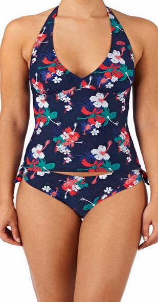 Animal Womens Animal Paigee Tankini Set - Peacoat