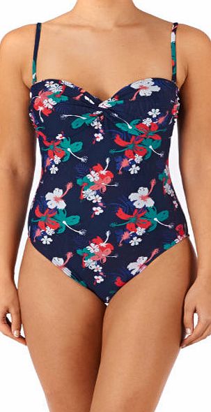 Animal Womens Animal Patsey Swimsuit - Peacoat