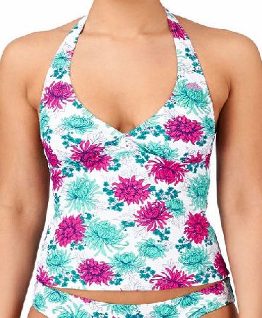 Animal Womens Animal Petille Tankini Top - White