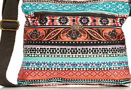 Animal Womens Ruby Cross-Body Bag LU5SG327 Turquoise