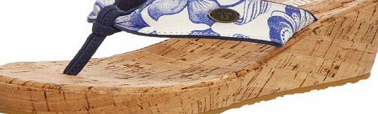 Animal Womens Susie Thong Sandals FM4SE313 Cobalt Blue 4 UK, 37 EU, Regular