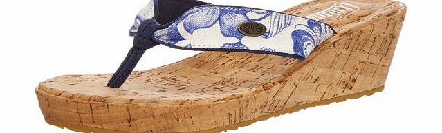 Animal Womens Susie Thong Sandals FM4SE313 Cobalt Blue 5 UK, 38 EU, Regular